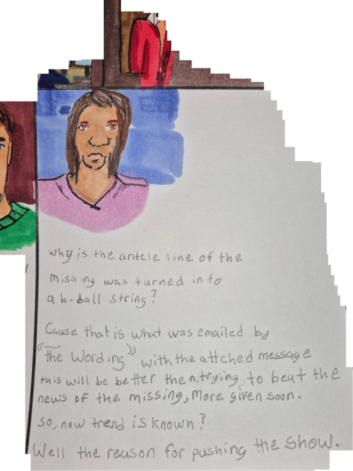 Inked Path: Floating Head Masked in The Bog
Amongst the frames, away-ink, comic art, comic strips, inkedpath, late to the party, puzzlement, Quibbles of the scribbles, the clone did it, used or not, webcomic