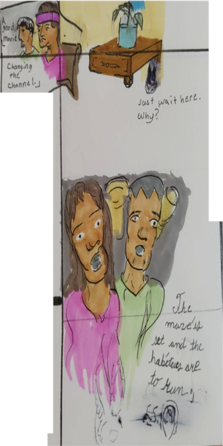 Inked Path: The maze for 2 is told.
Amongst the frames, away-ink, comic art, comic strips, inkedpath, late to the party, puzzlement, Quibbles of the scribbles, the clone did it, used or not, webcomic