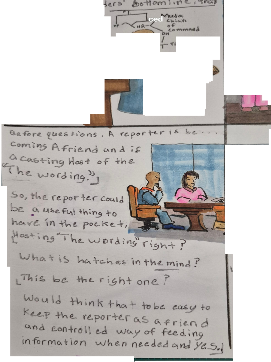 Inked Path: A swat down turns the head
Amongst the frames, away-ink, comic art, comic strips, inkedpath, late to the party, puzzlement, Quibbles of the scribbles, the clone did it, used or not, webcomic