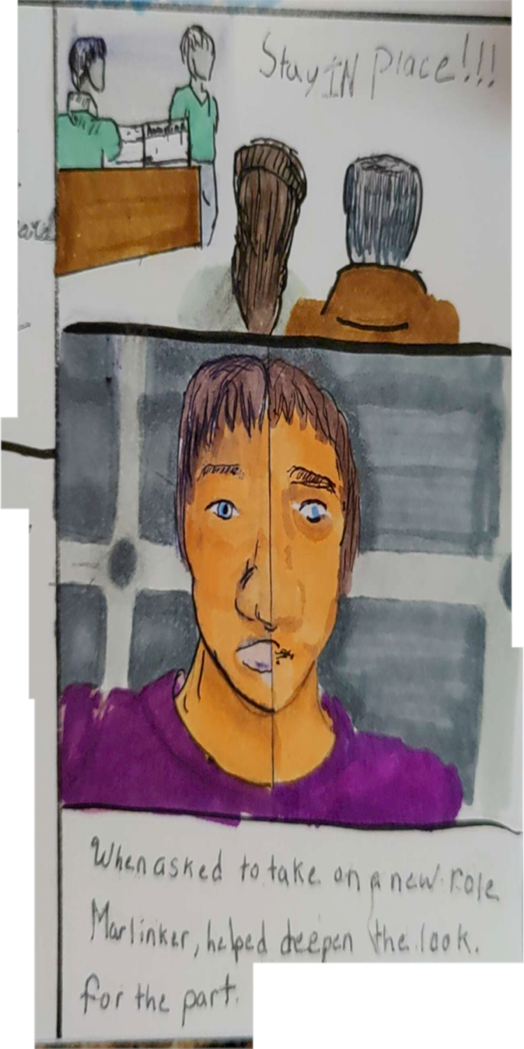 Inked Path: The maze for 2 is told.
Amongst the frames, away-ink, comic art, comic strips, inkedpath, late to the party, puzzlement, Quibbles of the scribbles, the clone did it, used or not, webcomic