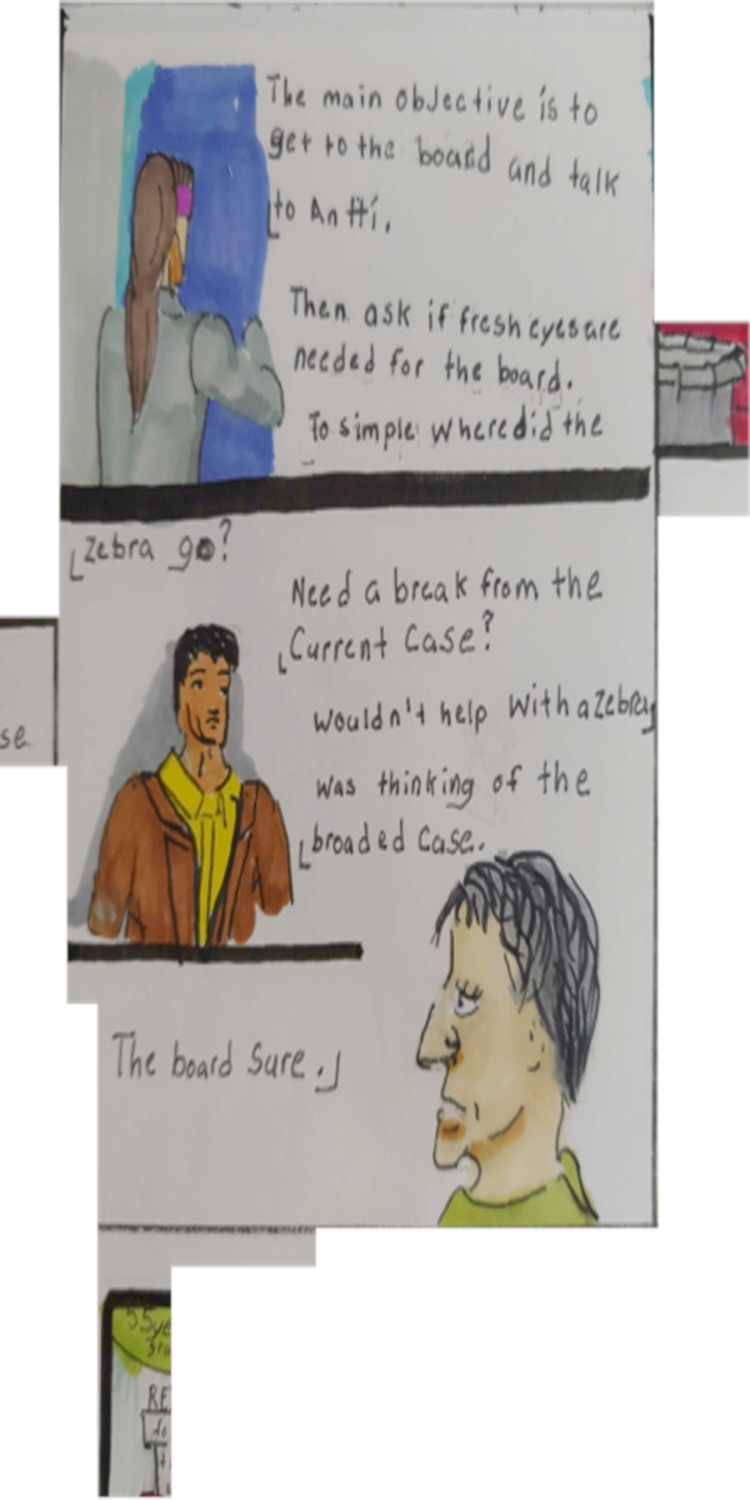 Inked Path: The maze for 2 is told.
Amongst the frames, away-ink, comic art, comic strips, inkedpath, late to the party, puzzlement, Quibbles of the scribbles, the clone did it, used or not, webcomic