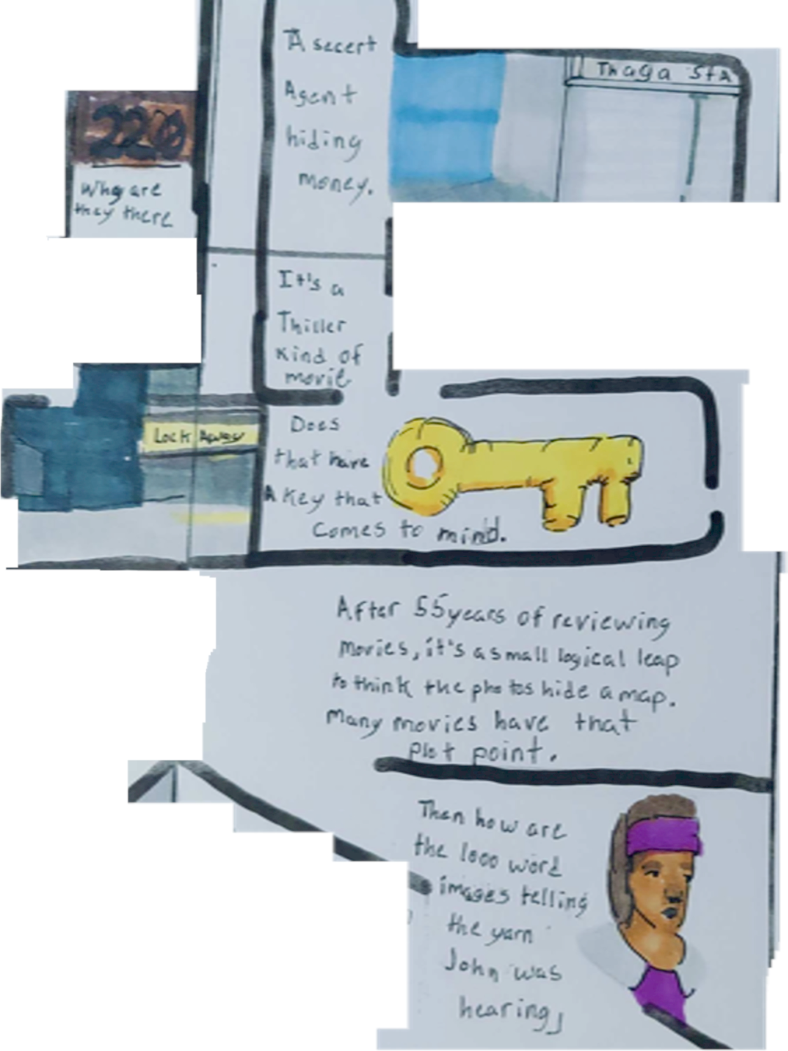 Inked Path: The maze for 2 is told.
Amongst the frames, away-ink, comic art, comic strips, inkedpath, late to the party, puzzlement, Quibbles of the scribbles, the clone did it, used or not, webcomic