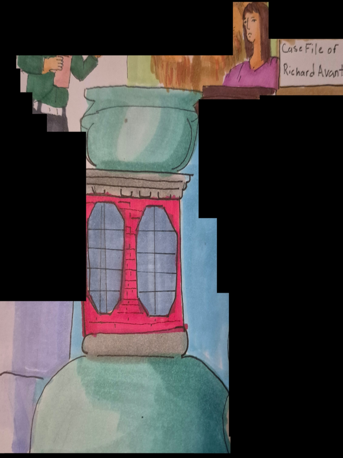 Inked Path: Faded Control of the Fake,  Amongst the frames, away-ink, comic art, comic strips, inkedpath, late to the party, puzzlement, Quibbles of the scribbles, the clone did it, used or not, webcomic