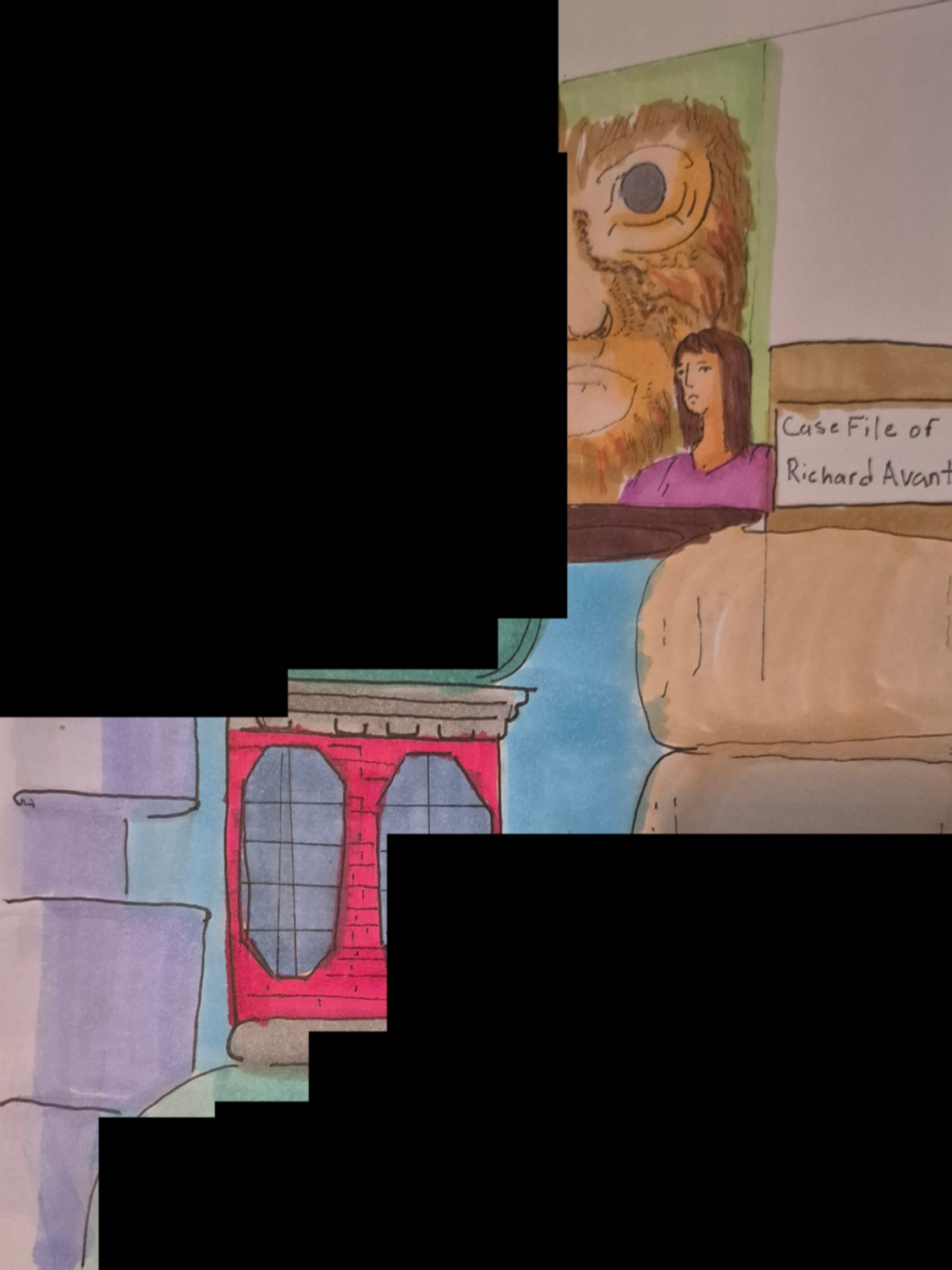 Inked Path: Faded Control of the Fake,  Amongst the frames, away-ink, comic art, comic strips, inkedpath, late to the party, puzzlement, Quibbles of the scribbles, the clone did it, used or not, webcomic