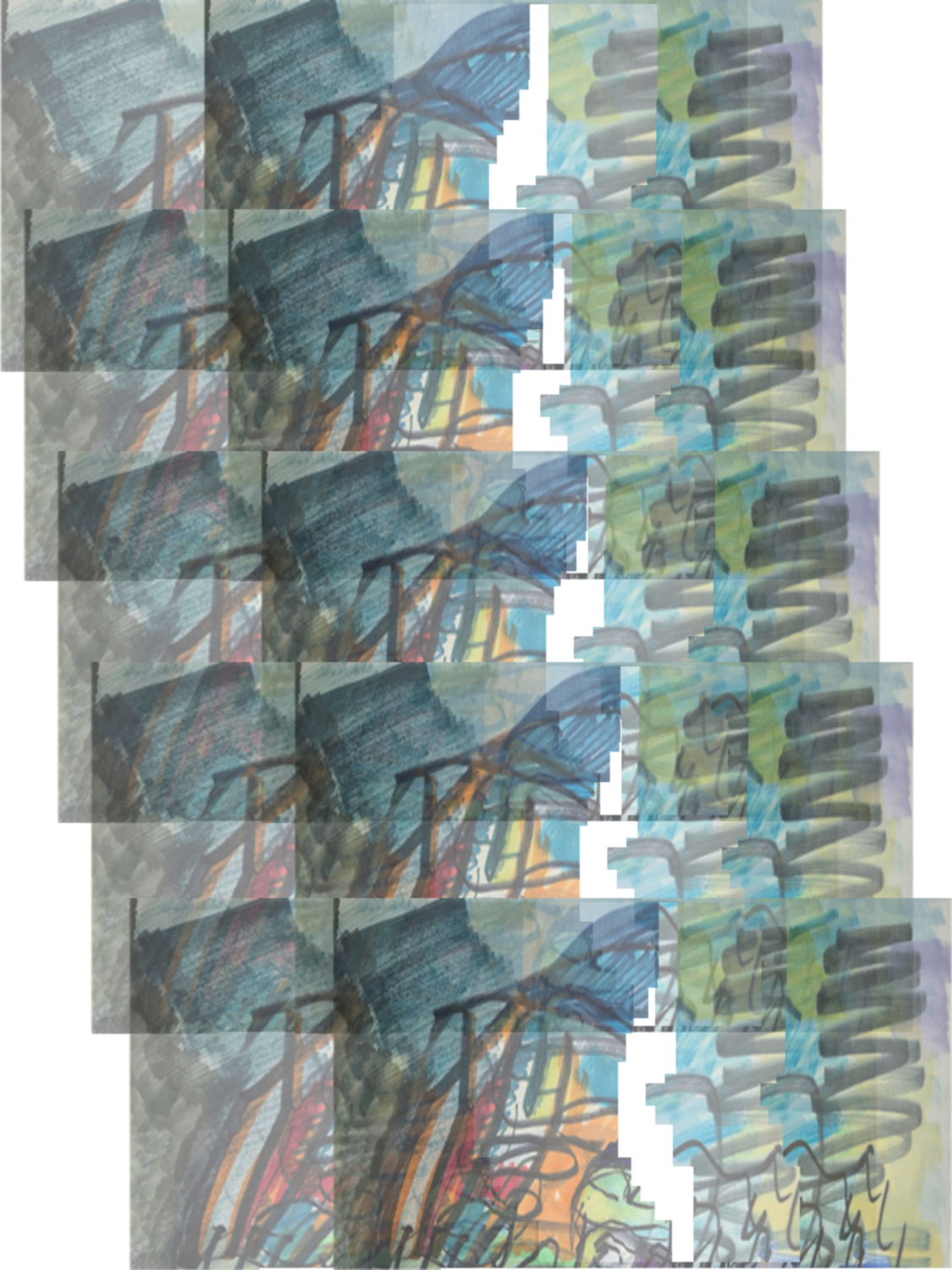 Inked path: A crazed thinking or a path. - web comic strip entry of - puzzlement