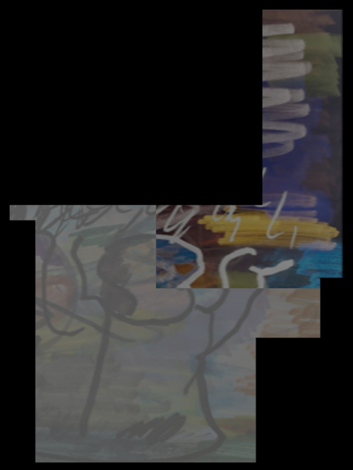 Inked path: A crazed thinking or a path. - web comic strip entry of - puzzlement