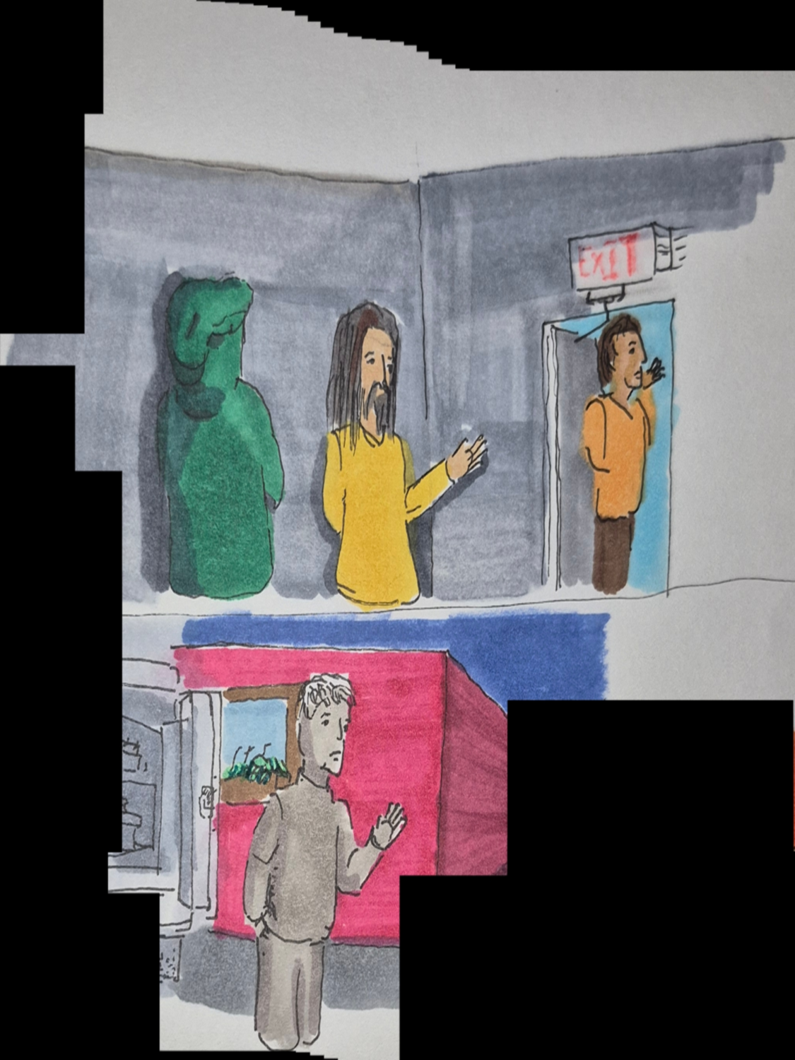 Inked Path: Amongst the ink, usefulness is found, comic art, comic strips, inkedpath, late to the party, puzzlement, Quibbles of the scribbles, the clone did it, used or not, webcomic