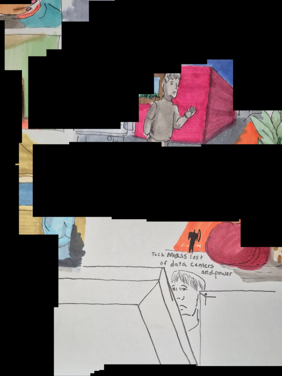 Inked Path: Amongst the ink, usefulness is found, comic art, comic strips, inkedpath, late to the party, puzzlement, Quibbles of the scribbles, the clone did it, used or not, webcomic