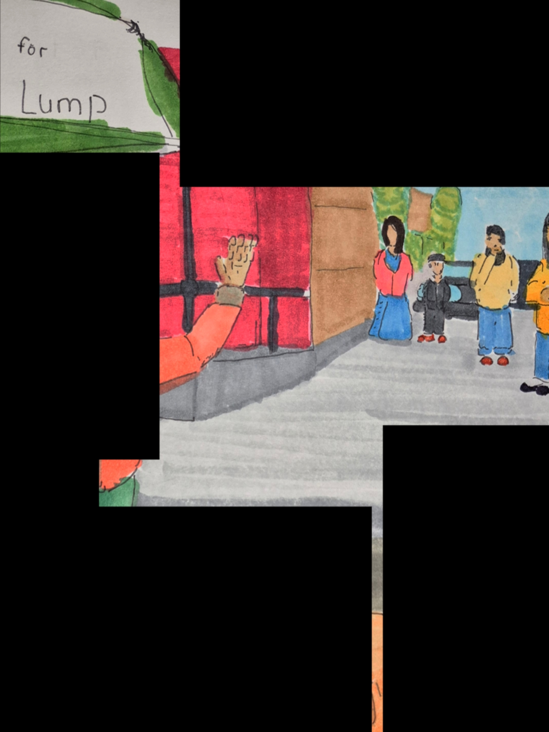 Inked Path: A Bad Bunny Super Dancing Clone, comic art, comic strips, inkedpath, late to the party, puzzlement, Quibbles of the scribbles, the clone did it, used or not, webcomic.