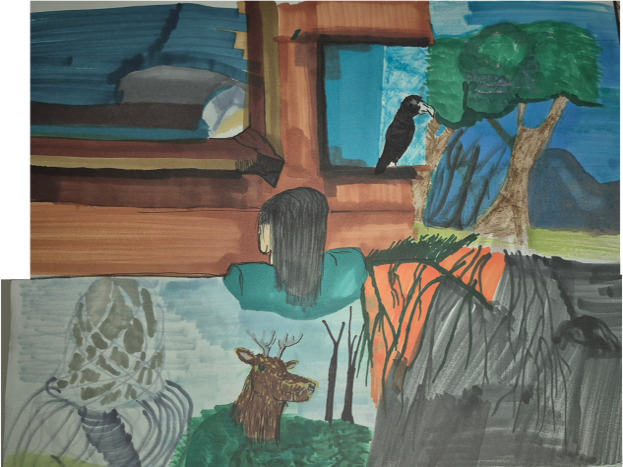 Inked Path: The madness or the crazy, which? Amongst the frames, away-ink, comic art, comic strips, inkedpath, late to the party, puzzlement, Quibbles of the scribbles, the clone did it, used or not, webcomic