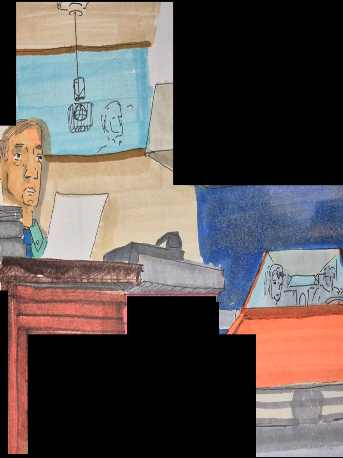 Inked Path: Majority of Contributions Shape the Journey, comic art, comic strips, inkedpath, late to the party, puzzlement, Quibbles of the scribbles, the clone did it, used or not, webcomic.