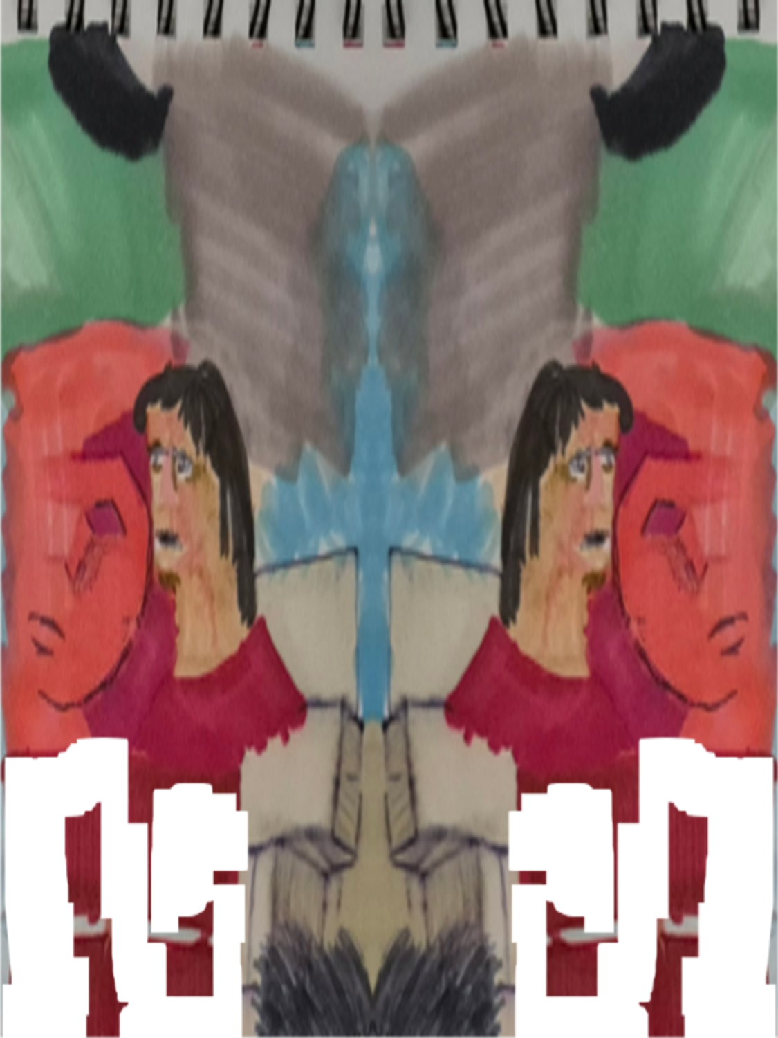 Inked Path: Taggers a wall, non-compos mentis,  Amongst the frames, away-ink, comic art, comic strips, inkedpath, late to the party, puzzlement, Quibbles of the scribbles, the clone did it, used or not, webcomic