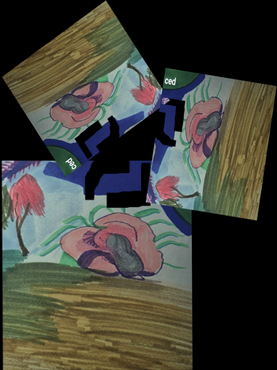 Inked path: Catalyzes without suppressibility,  Amongst the frames, away-ink, comic art, comic strips, inkedpath, late to the party, puzzlement, Quibbles of the scribbles, the clone did it, used or not, webcomic