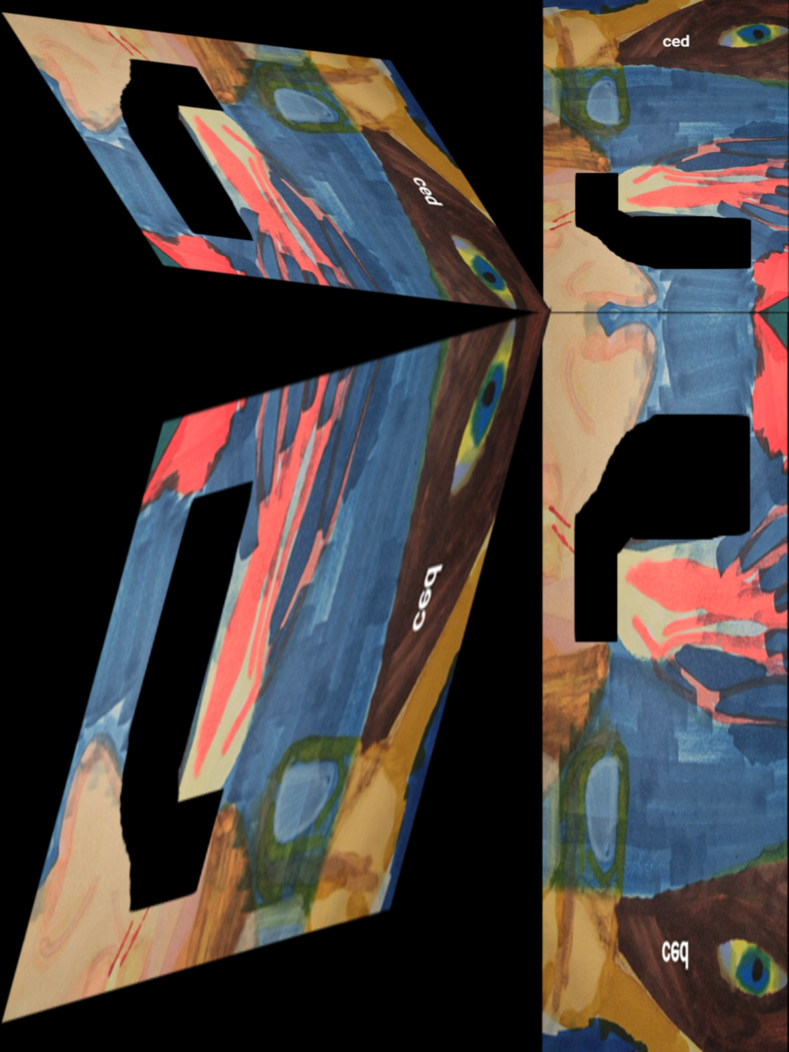 Inked Path: Faded Control of the Fake,  Amongst the frames, away-ink, comic art, comic strips, inkedpath, late to the party, puzzlement, Quibbles of the scribbles, the clone did it, used or not, webcomic