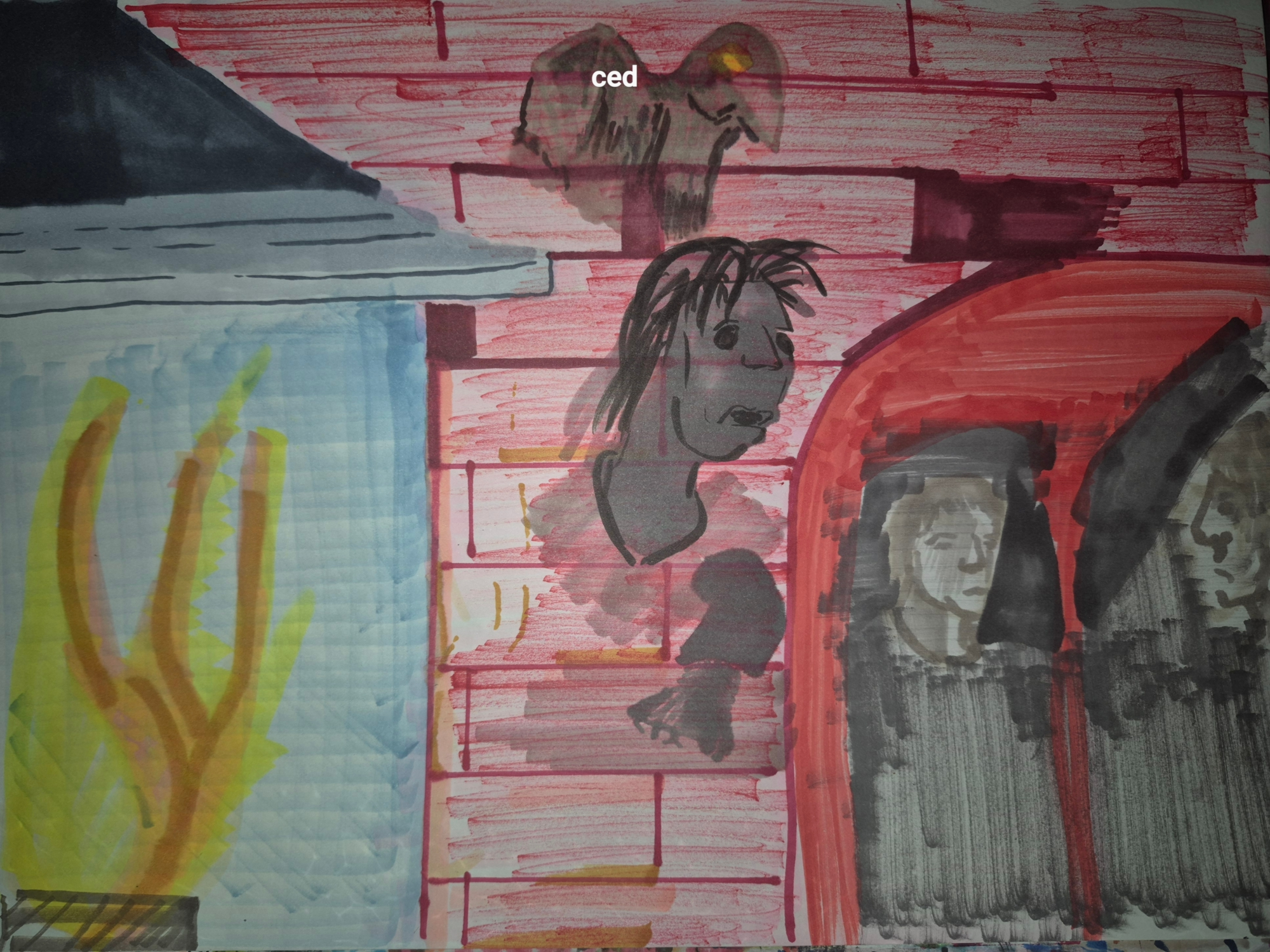 Inked Path: Appearance is adequate even when frightened.