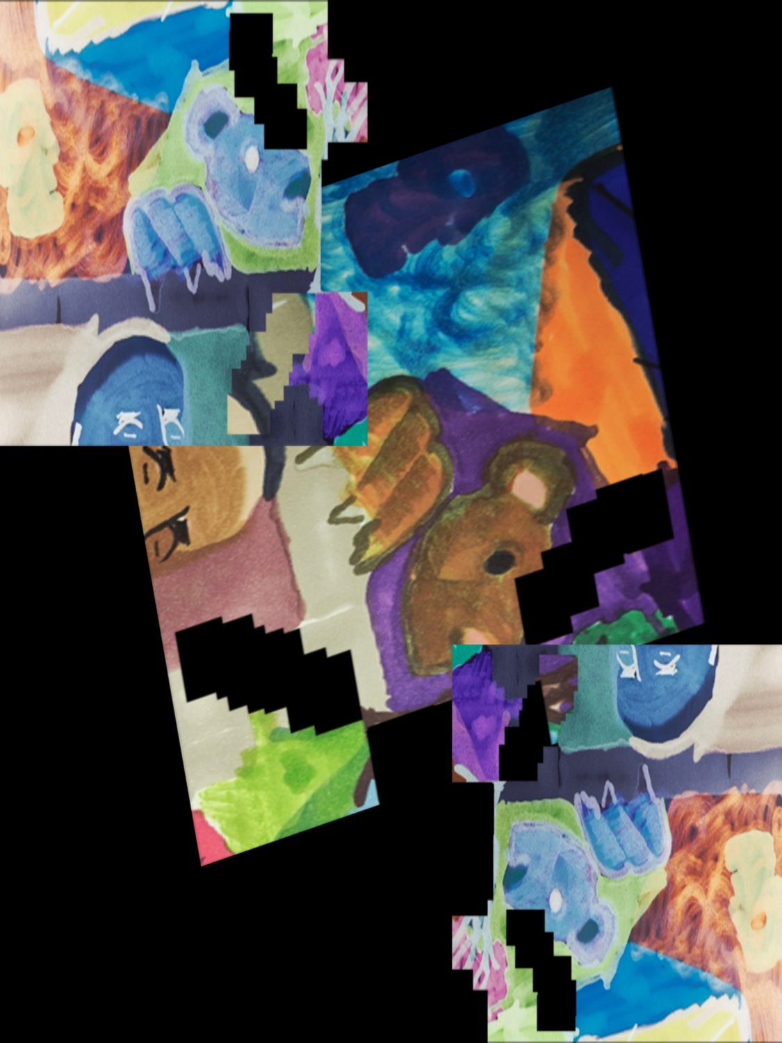 Inked Path: The stillness allows the drawing,  Amongst the frames, away-ink, comic art, comic strips, inkedpath, late to the party, puzzlement, Quibbles of the scribbles, the clone did it, used or not, webcomic