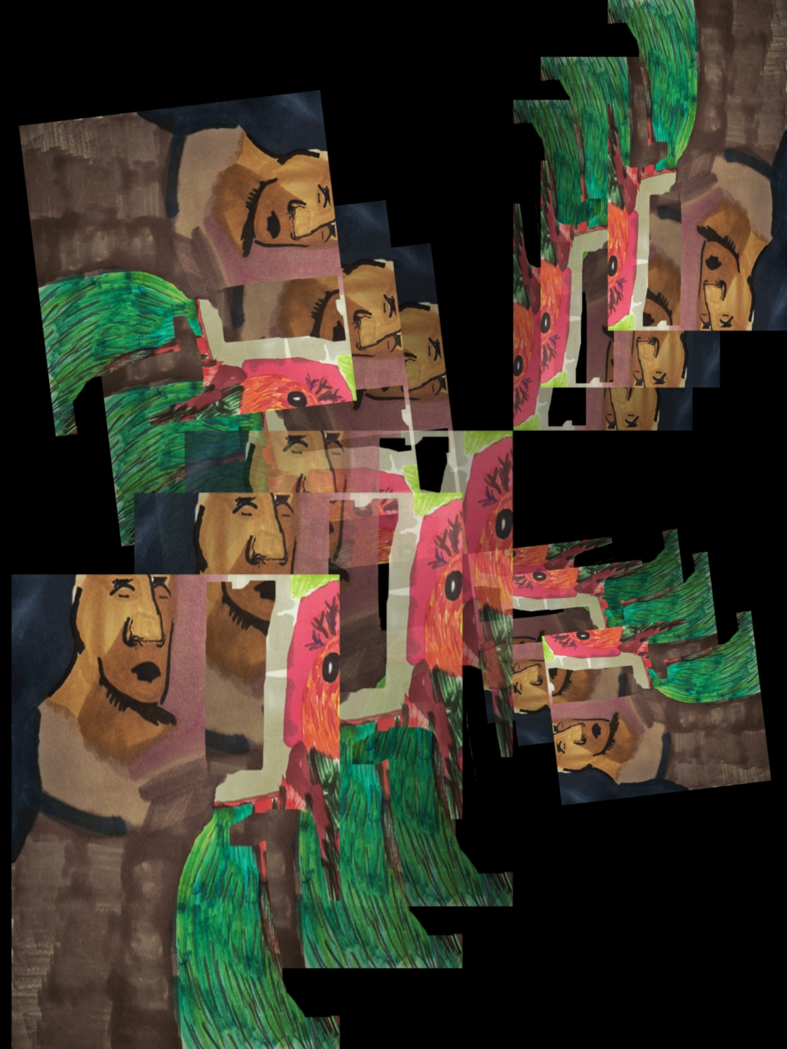 Inked Path: The stillness allows the drawing,  Amongst the frames, away-ink, comic art, comic strips, inkedpath, late to the party, puzzlement, Quibbles of the scribbles, the clone did it, used or not, webcomic