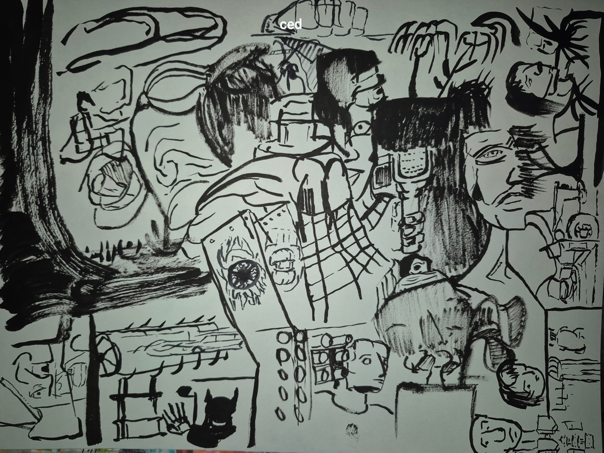 Inked Path: Black and White Twisting the Truth