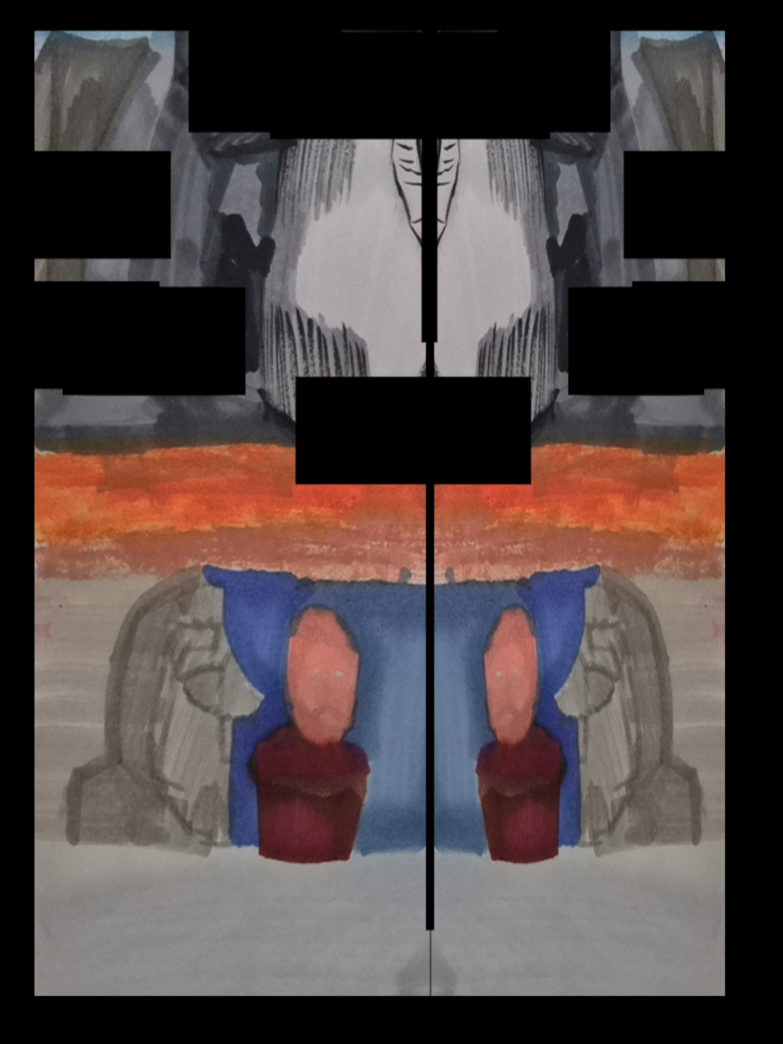 Inked Path: Majority of Contributions Shape the Journey, comic art, comic strips, inkedpath, late to the party, puzzlement, Quibbles of the scribbles, the clone did it, used or not, webcomic.