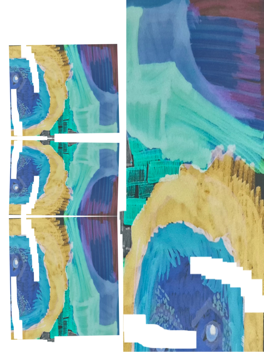 Inked Path: Majority of Contributions Shape the Journey, comic art, comic strips, inkedpath, late to the party, puzzlement, Quibbles of the scribbles, the clone did it, used or not, webcomic.