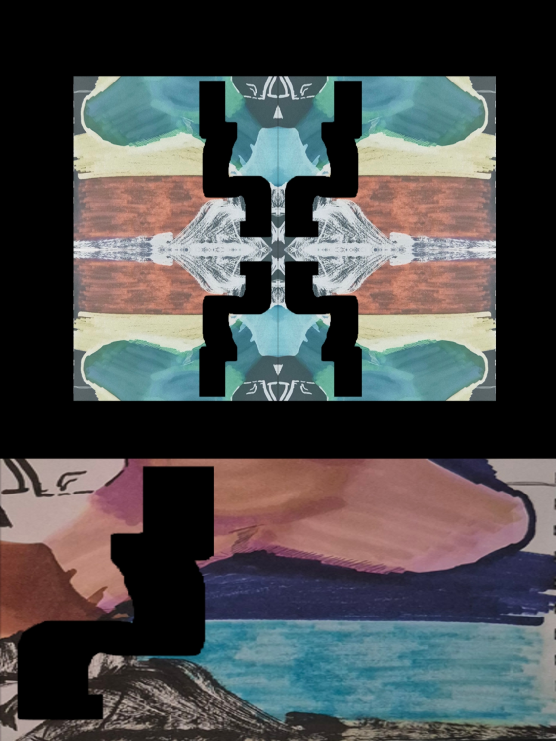 Inked Path: Unfinished Walls, Offering Reverence in Emptiness, comic art, comic strips, inkedpath, late to the party, puzzlement, Quibbles of the scribbles, the clone did it, used or not, webcomic.