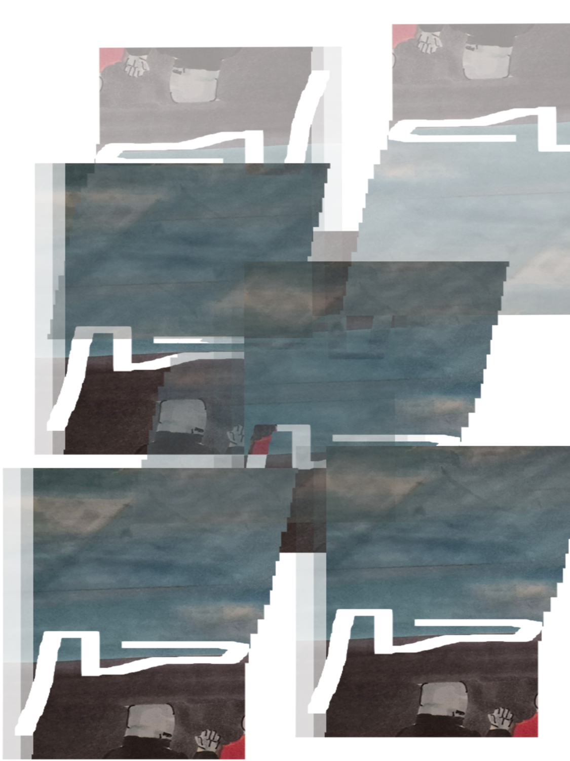 Inked path: A shadow flashed of the past, comic art, comic strips, inkedpath, late to the party, puzzlement, Quibbles of the scribbles, the clone did it, used or not, webcomic.