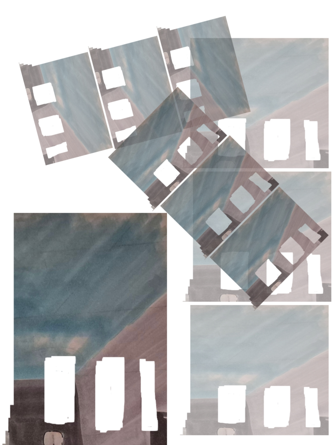 Inked path: A shadow flashed of the past, comic art, comic strips, inkedpath, late to the party, puzzlement, Quibbles of the scribbles, the clone did it, used or not, webcomic.