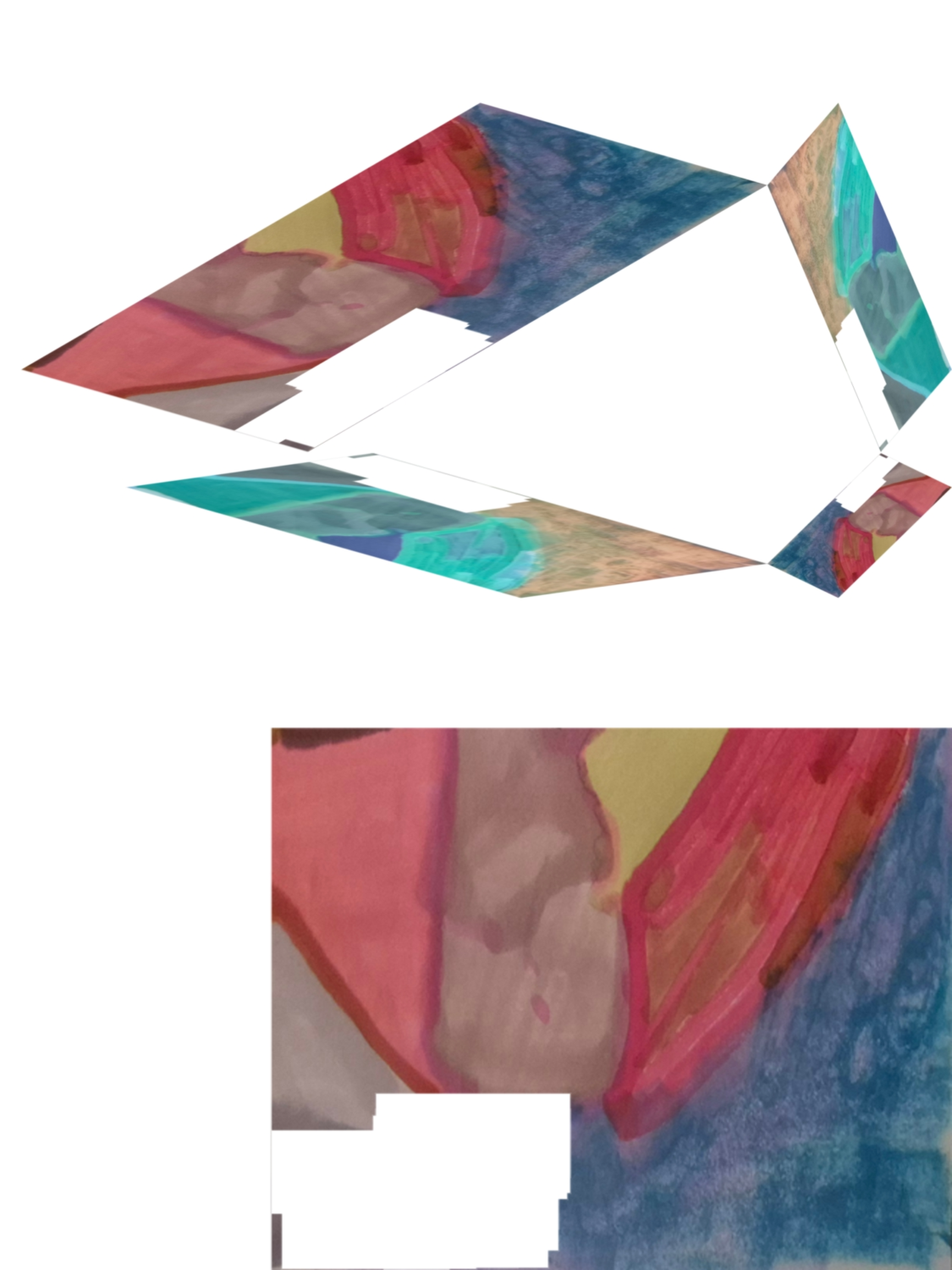 Inked path: Two Crowns Faced to The Crowd, comic art, comic strips, inkedpath, late to the party, puzzlement, Quibbles of the scribbles, the clone did it, used or not, webcomic.