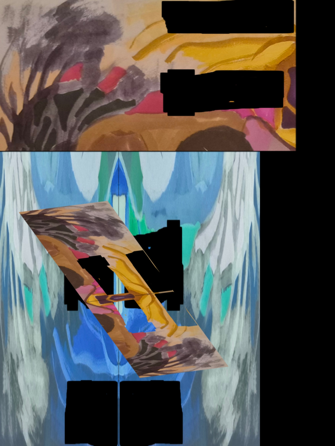 Inked path: Two Crowns Faced to The Crowd, comic art, comic strips, inkedpath, late to the party, puzzlement, Quibbles of the scribbles, the clone did it, used or not, webcomic.