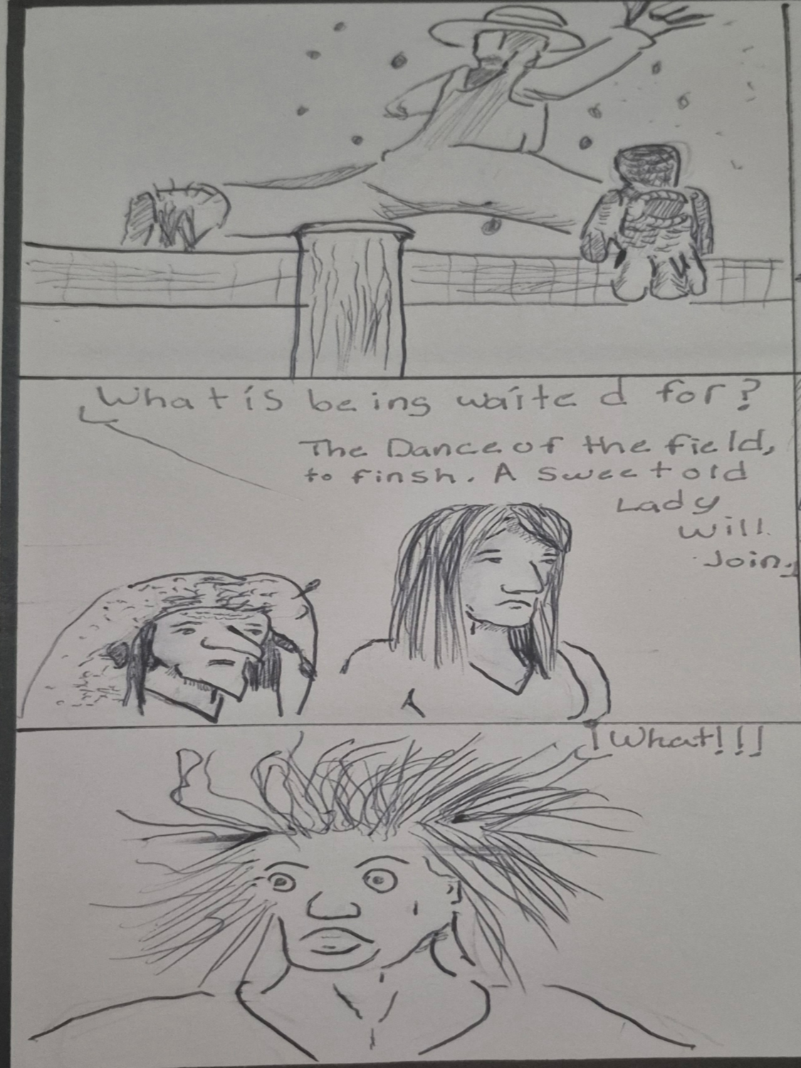 Inked Path: Wait, it was a different line, right?, comic art, comic strips, inkedpath, late to the party, puzzlement, Quibbles of the scribbles, the clone did it, used or not, webcomic.