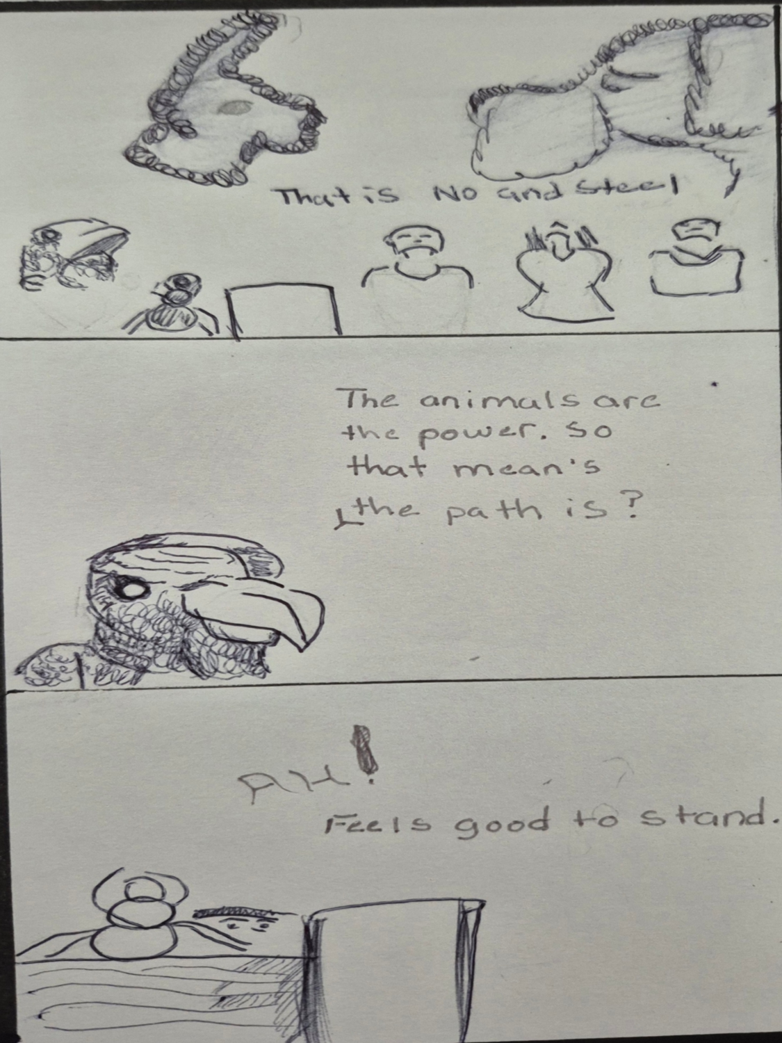 Inked Path: Flot to the Mind's Sight, Chasing the dreaming meaning, right?, comic art, comic strips, inkedpath, late to the party, puzzlement, Quibbles of the scribbles, the clone did it, used or not, webcomic.