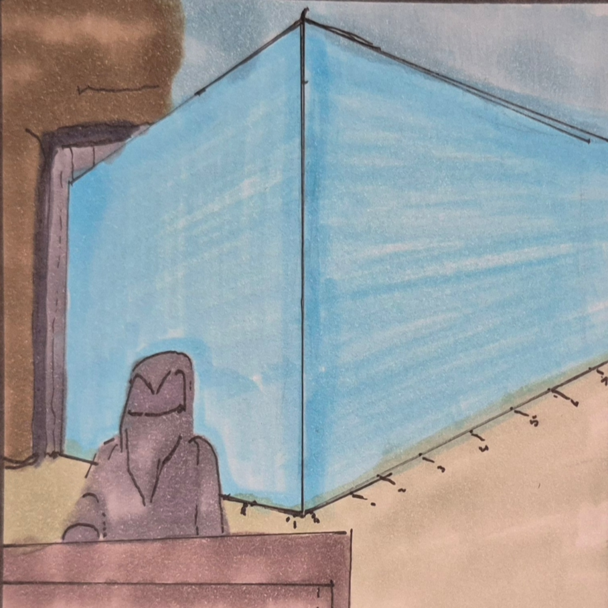 Inked Path: The Jelly Flower of an Artist, right?, comic art, comic strips, inkedpath, late to the party, puzzlement, Quibbles of the scribbles, the clone did it, used or not, webcomic.