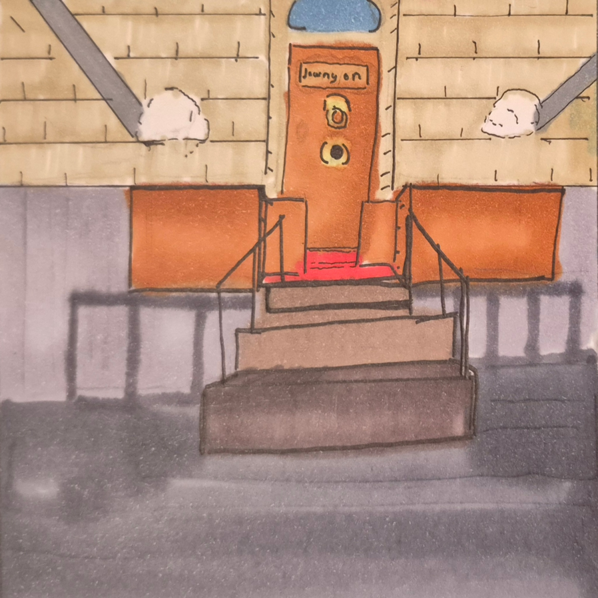 Inked Path: Once Used, Now The Cover, right?, comic art, comic strips, inkedpath, late to the party, puzzlement, Quibbles of the scribbles, the clone did it, used or not, webcomic.