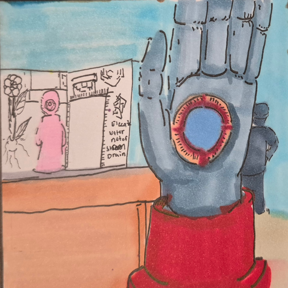 Inked Path: Flot to the Mind's Sight, Chasing the dreaming meaning, right?, comic art, comic strips, inkedpath, late to the party, puzzlement, Quibbles of the scribbles, the clone did it, used or not, webcomic.