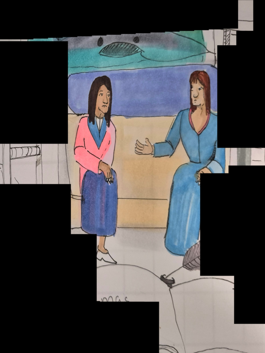 Inked Path: Imagination and Storytelling as Unifying Elements, comic art, comic strips, inkedpath, late to the party, puzzlement, Quibbles of the scribbles, the clone did it, used or not, webcomic.