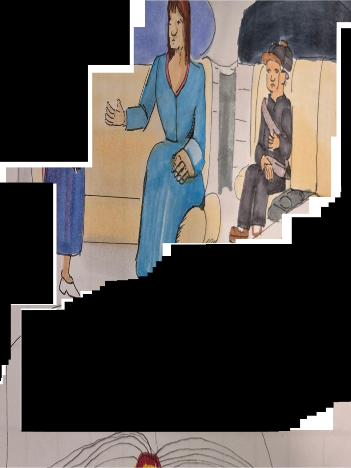 Inked Path: Imagination and Storytelling as Unifying Elements, comic art, comic strips, inkedpath, late to the party, puzzlement, Quibbles of the scribbles, the clone did it, used or not, webcomic.