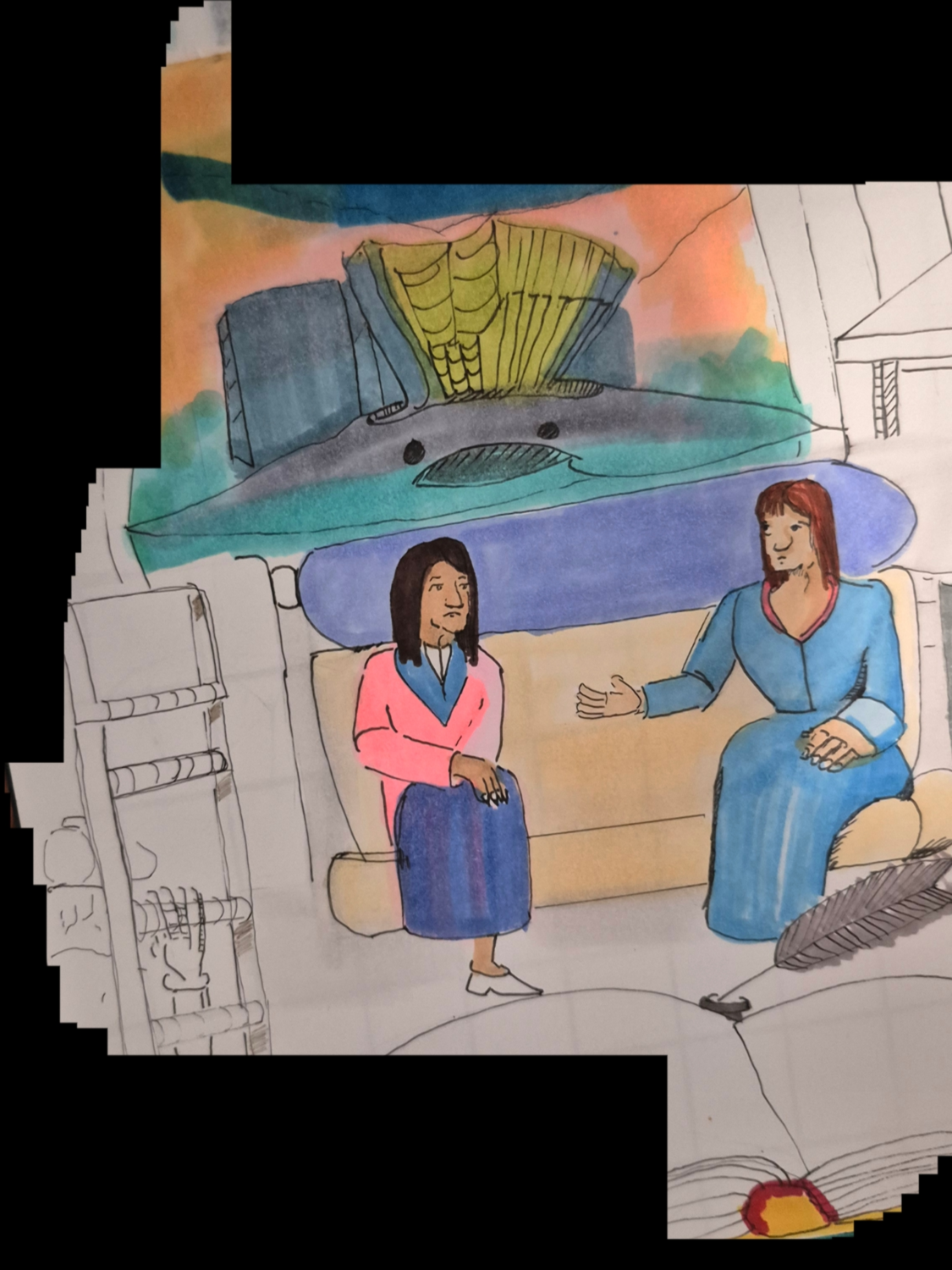 Inked Path: Imagination and Storytelling as Unifying Elements, comic art, comic strips, inkedpath, late to the party, puzzlement, Quibbles of the scribbles, the clone did it, used or not, webcomic.