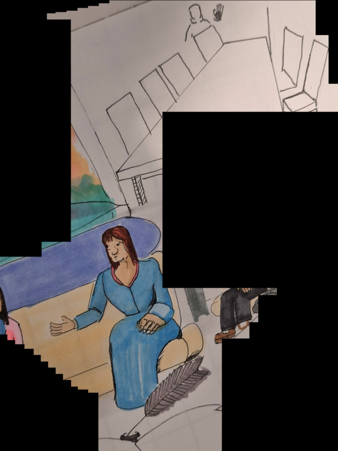 Inked Path: Imagination and Storytelling as Unifying Elements, comic art, comic strips, inkedpath, late to the party, puzzlement, Quibbles of the scribbles, the clone did it, used or not, webcomic.