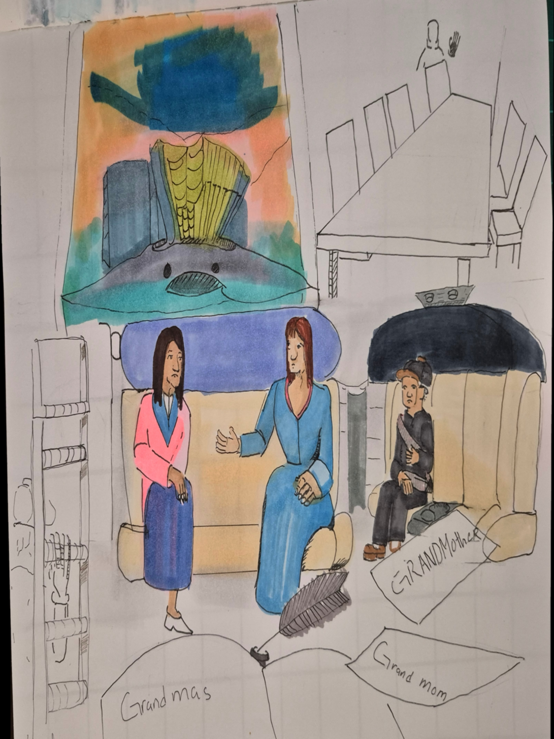 Inked Path: A Bad Bunny Super Dancing Clone, comic art, comic strips, inkedpath, late to the party, puzzlement, Quibbles of the scribbles, the clone did it, used or not, webcomic.