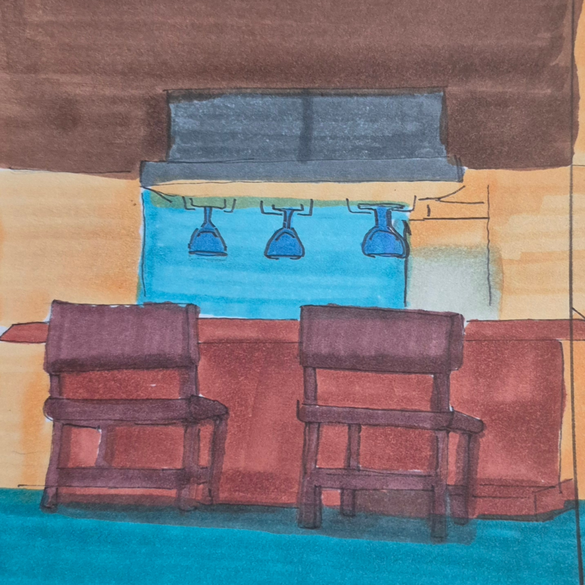 Inked Path: Wait, it was a different line, right?, comic art, comic strips, inkedpath, late to the party, puzzlement, Quibbles of the scribbles, the clone did it, used or not, webcomic.