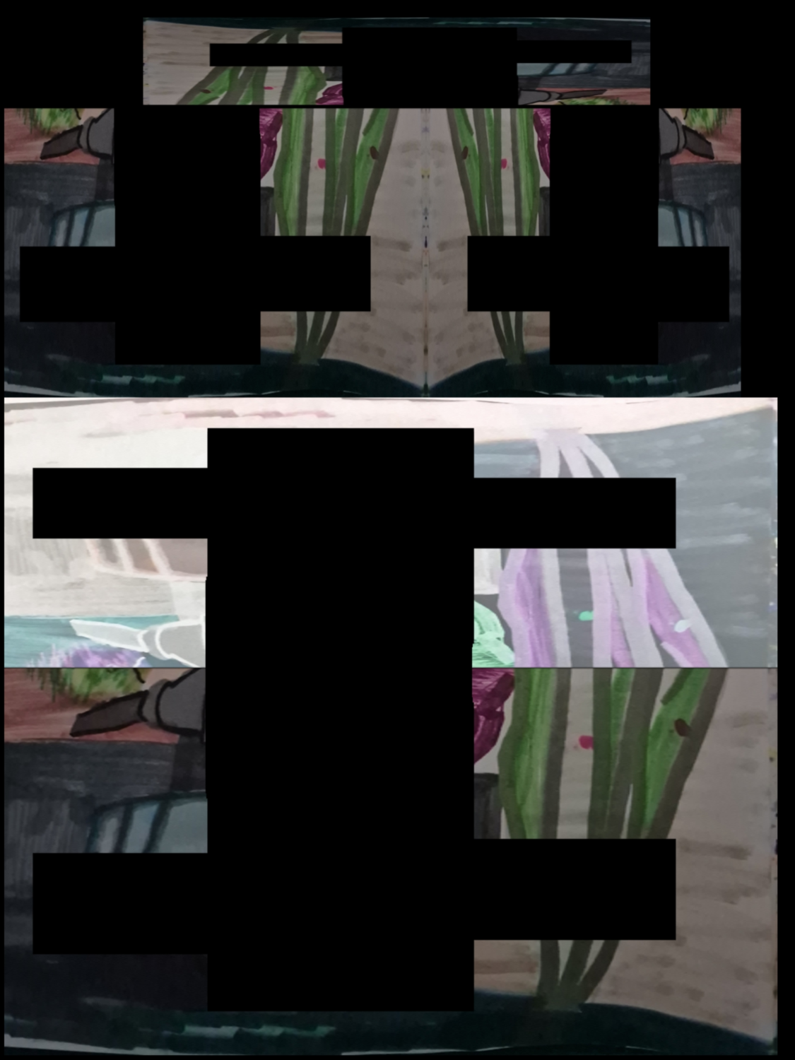 Inked Path: The Jelly Flower of an Artist, right?, comic art, comic strips, inkedpath, late to the party, puzzlement, Quibbles of the scribbles, the clone did it, used or not, webcomic.