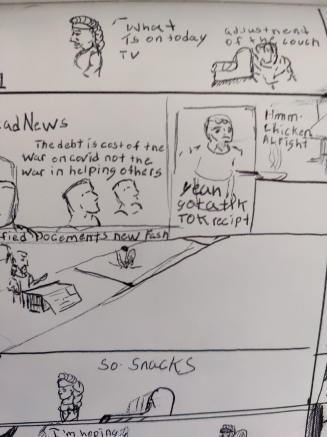 comic art, comic strips, inkedpath, Quibbles of the scribbles, the clone did it, webcomic, Away-ink, La tinta, away forward ink the path