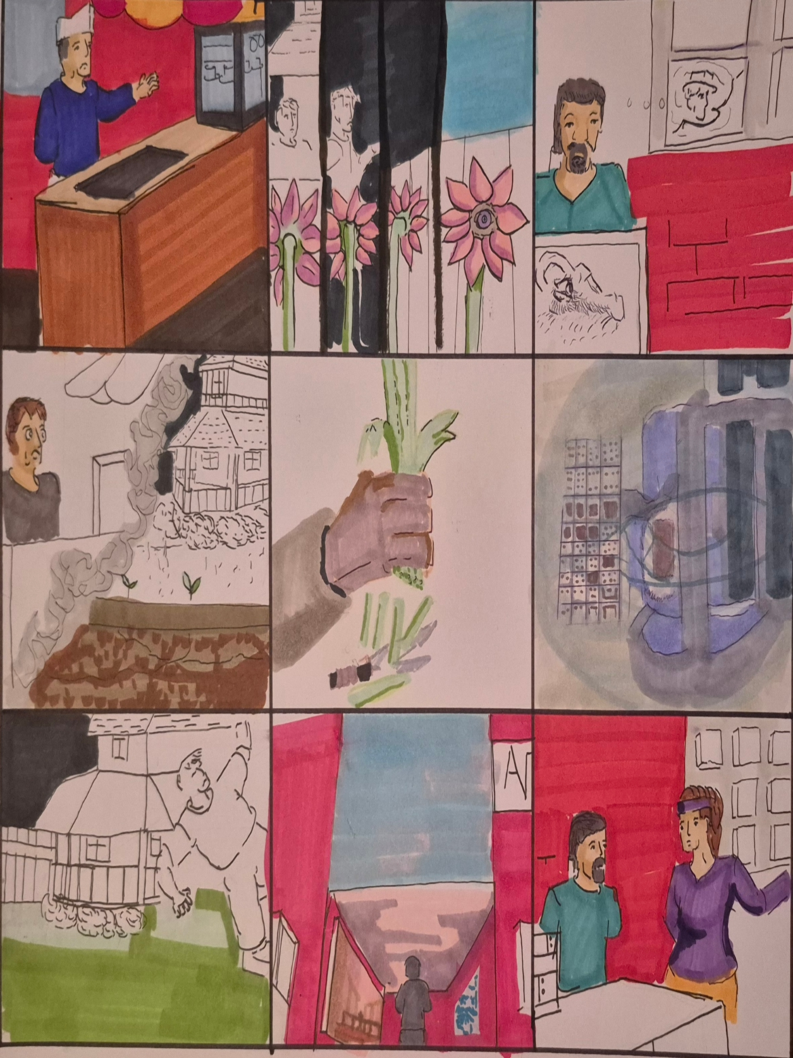 Inked Path: A Rifle Through, brings to mind