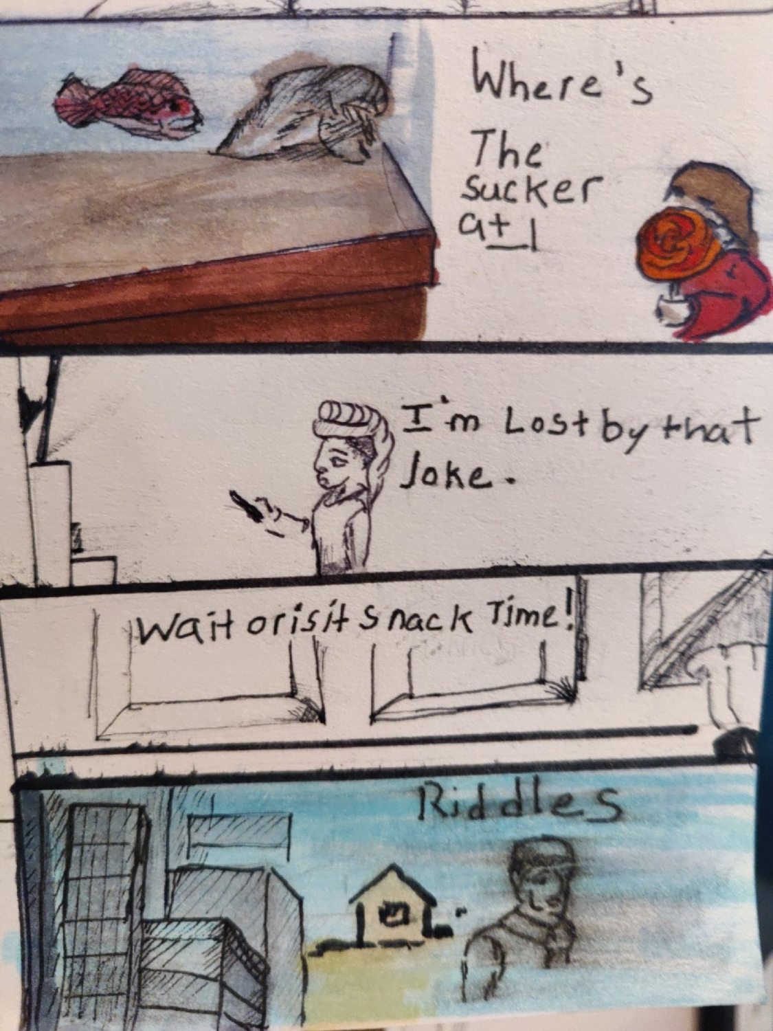 comic art, comic strips, inkedpath, Quibbles of the scribbles, the clone did it, webcomic, Away-ink, La tinta, away forward ink the path