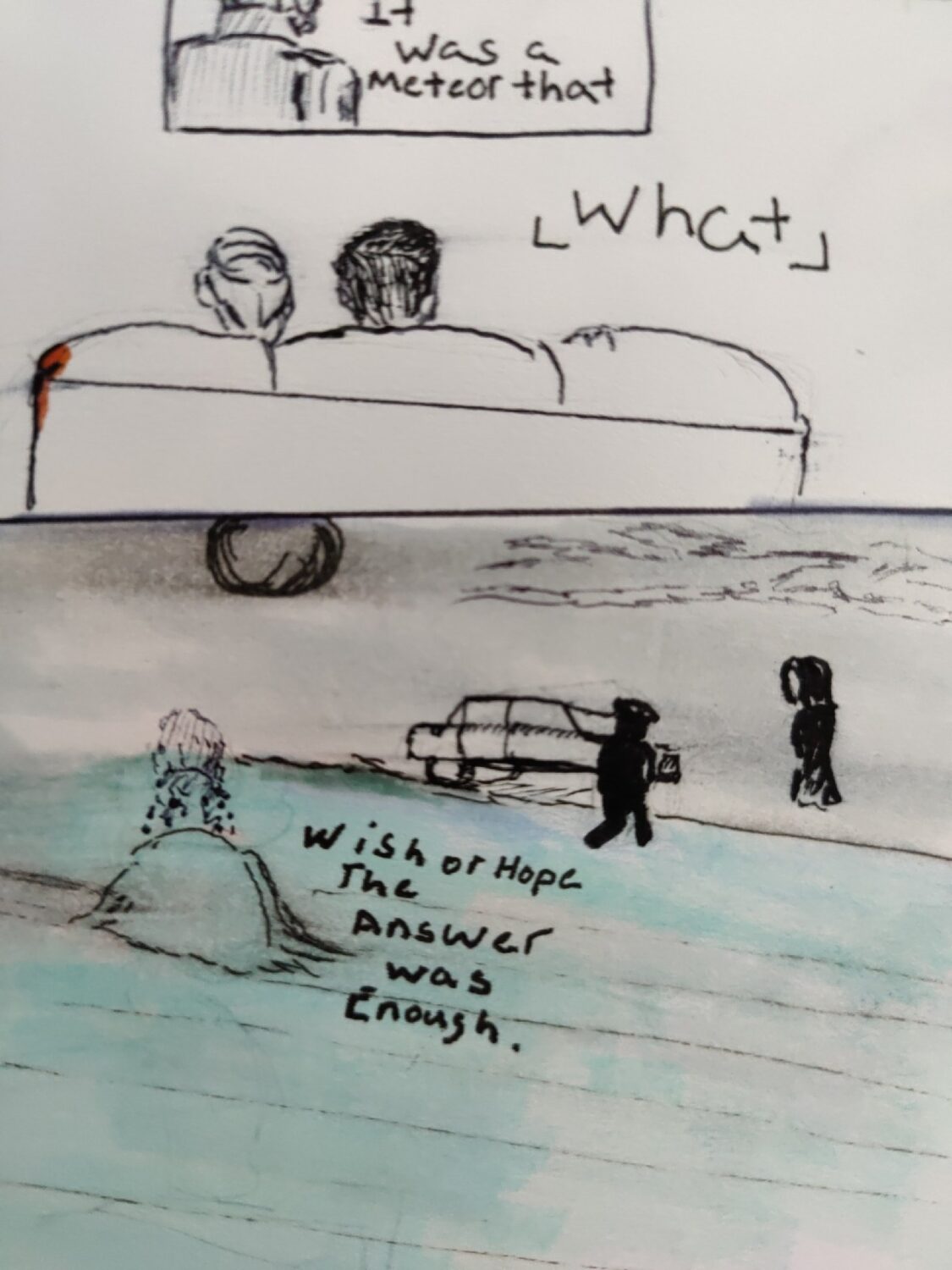 comic art, comic strips, inkedpath, Quibbles of the scribbles, the clone did it, webcomic, Away-ink, La tinta, away forward ink the path