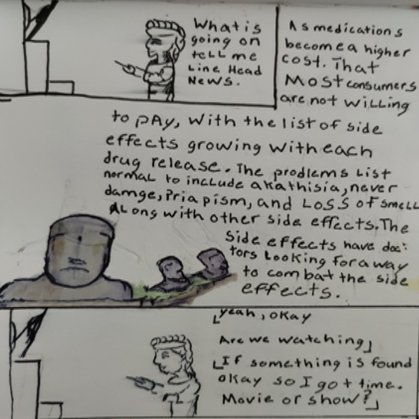 comic art, comic strips, inkedpath, Quibbles of the scribbles, the clone did it, webcomic, Away-ink, La tinta, away forward ink the path