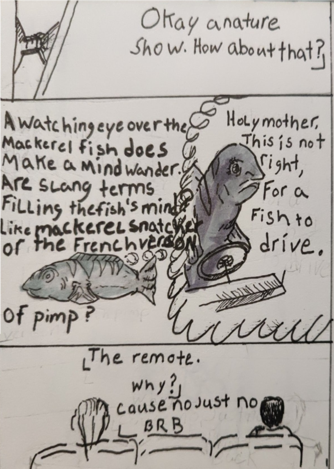 comic art, comic strips, inkedpath, Quibbles of the scribbles, the clone did it, webcomic, Away-ink, La tinta, away forward ink the path