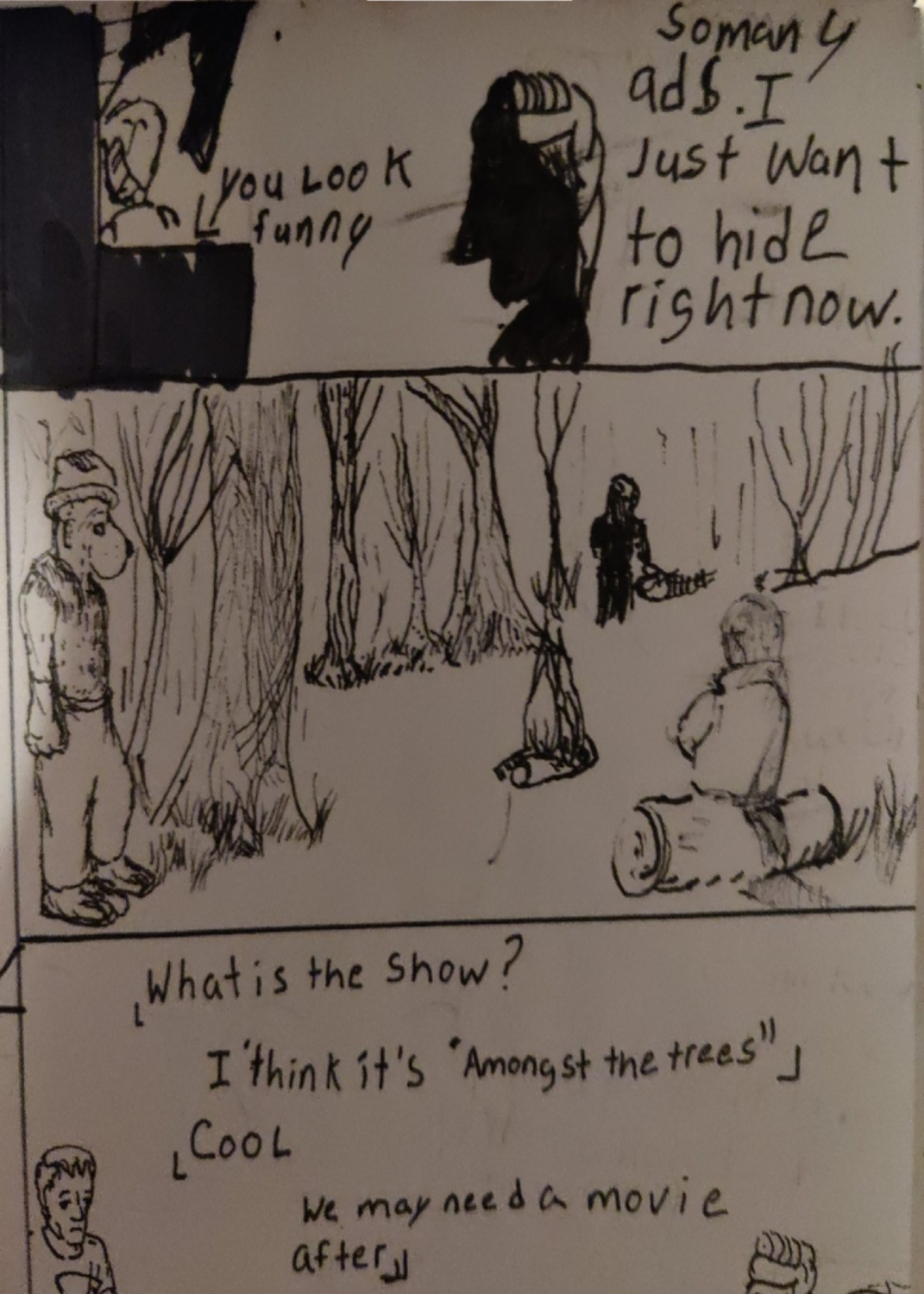 comic art, comic strips, inkedpath, Quibbles of the scribbles, the clone did it, webcomic, Away-ink, La tinta, away forward ink the path