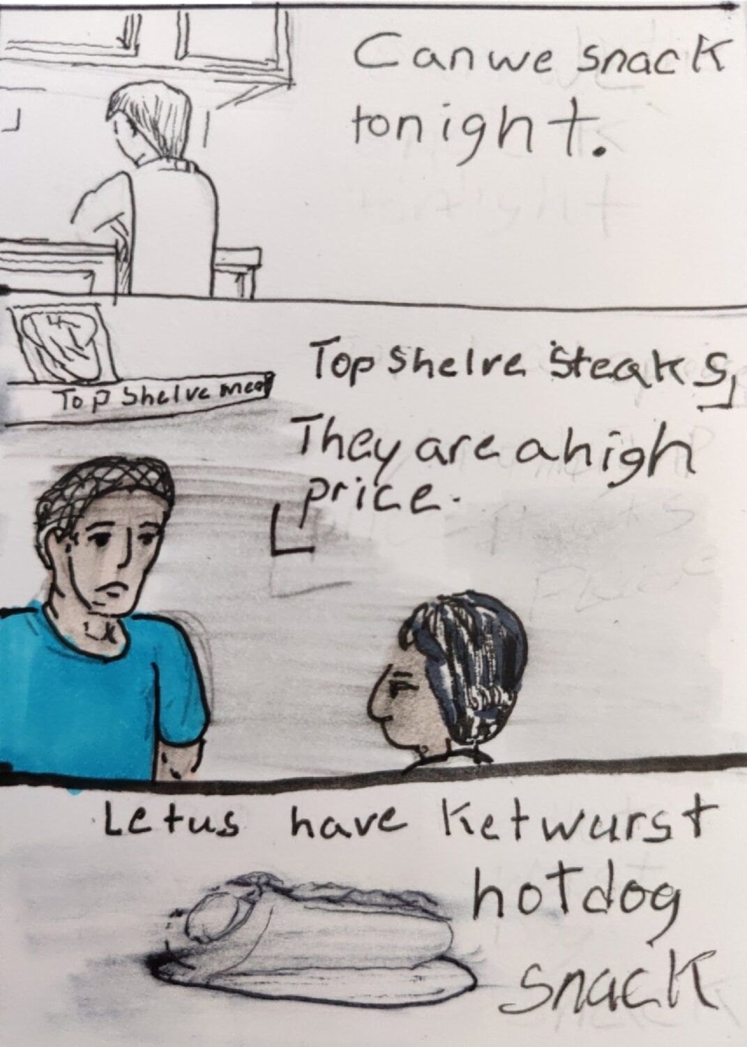 comic art, comic strips, inkedpath, Quibbles of the scribbles, the clone did it, webcomic, Away-ink, La tinta, away forward ink the path