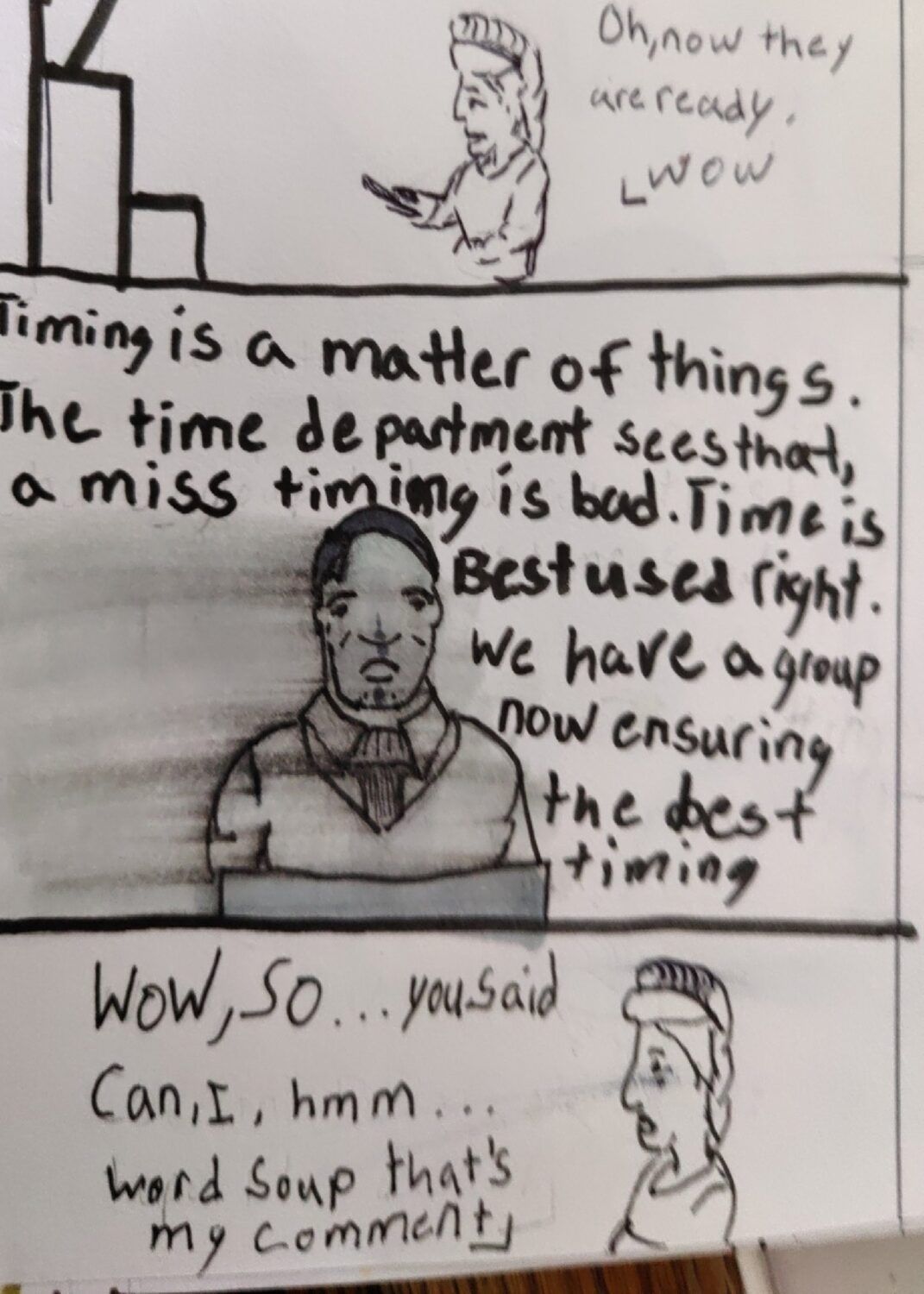 comic art, comic strips, inkedpath, Quibbles of the scribbles, the clone did it, webcomic, Away-ink, La tinta, away forward ink the path